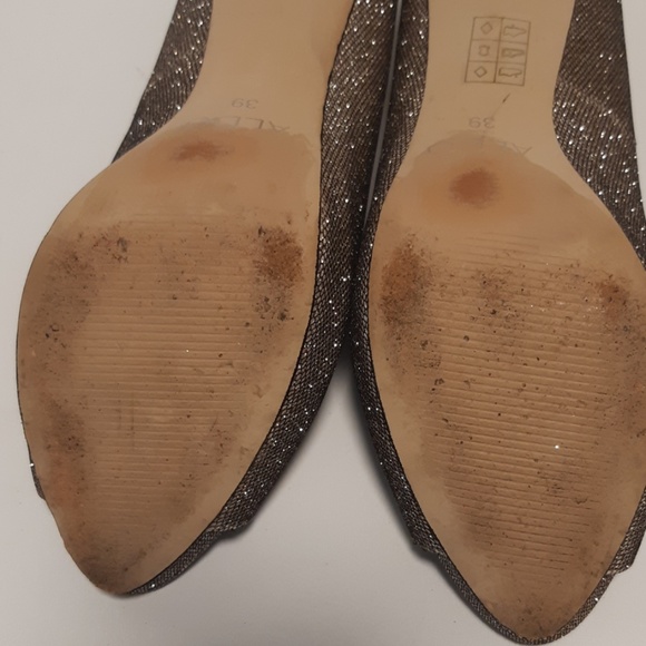 Aldo Sparkle Peep Toe Heels - Picture 6 of 8